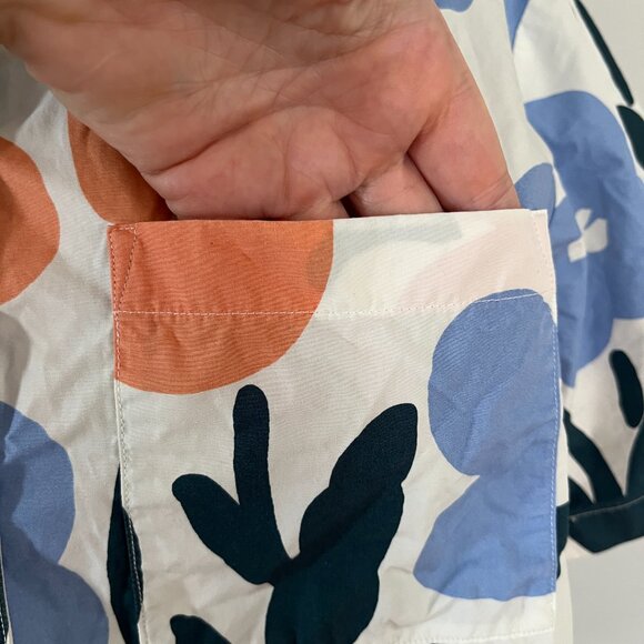 Marimekko and Uniqlo Sz XS Collab Cotton Boxy Blouse Floral Print - Picture 6 of 7